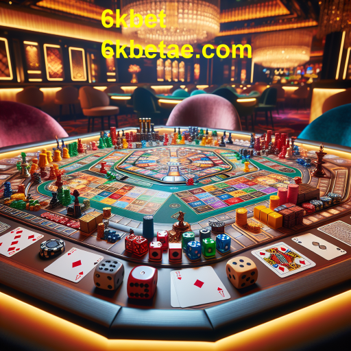 Explorando o Mundo dos Jogos de Mesa na 6kbet